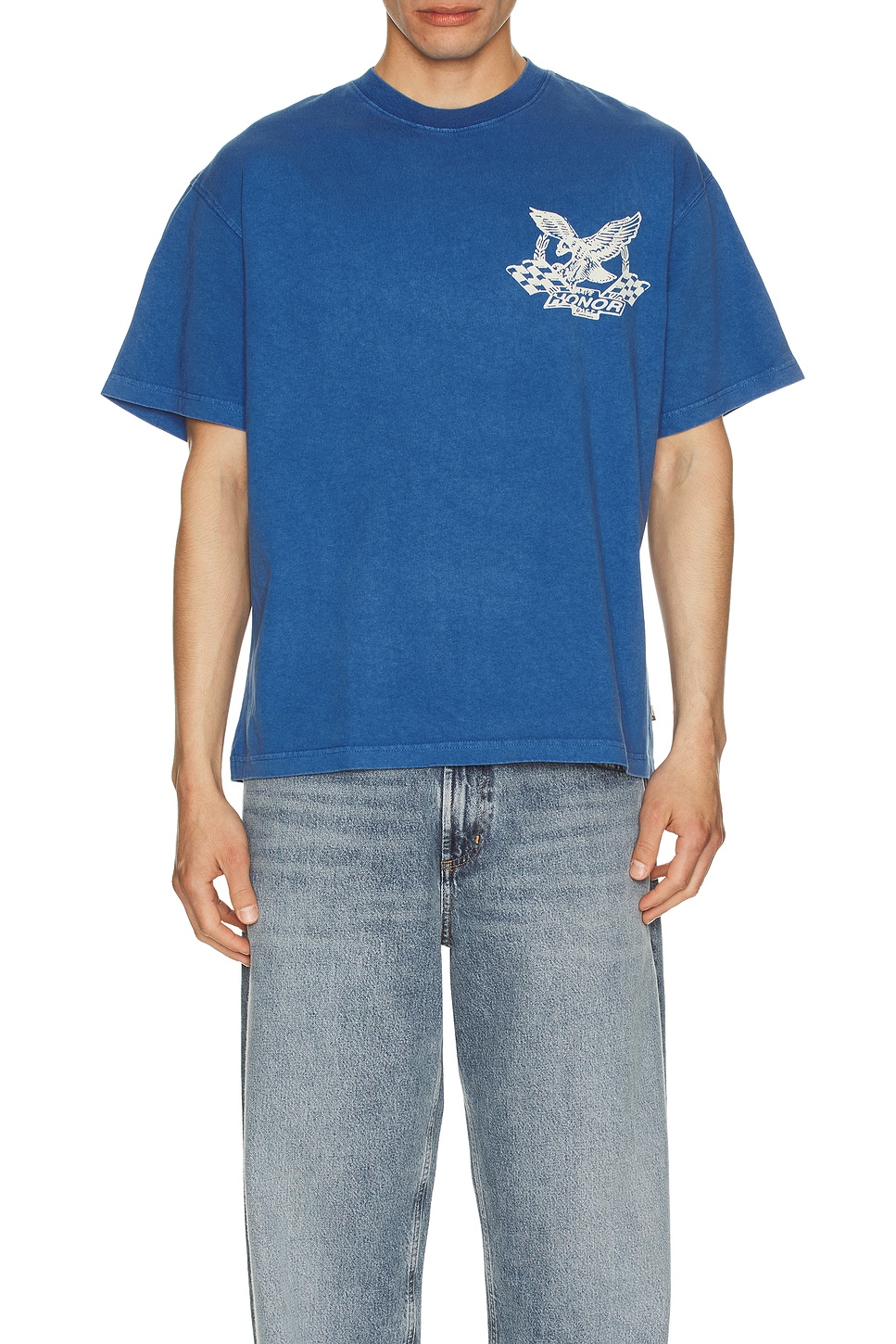 

Винтажная футболка Oil Honor The Gift, Blue