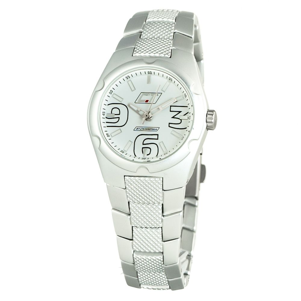 

Женские часы Chronotech Steel, серебряный
