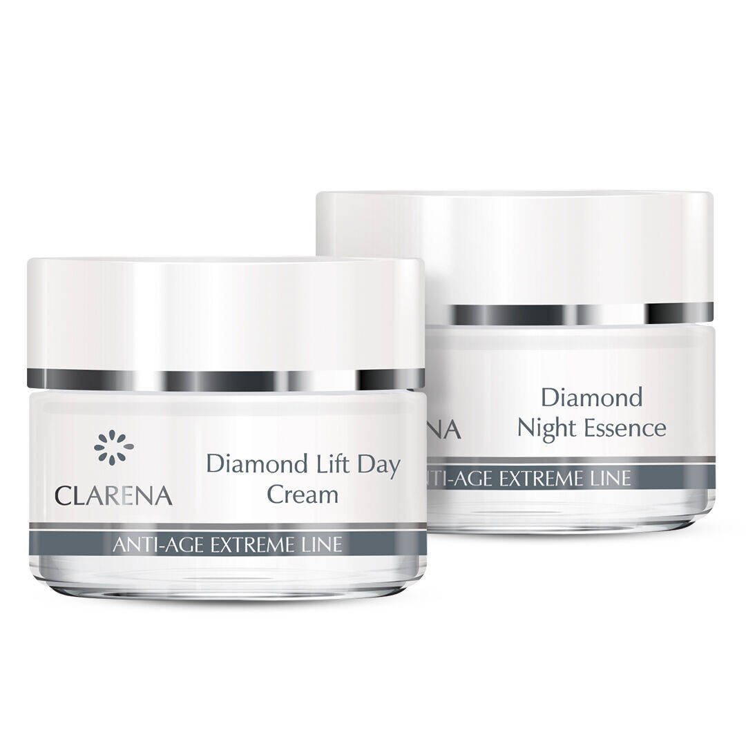 

Набор: дневной крем для лица Clarena Diamond Line, 50 мл