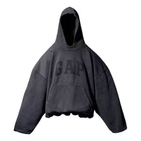 

Толстовка engineered by balenciaga ss22 dove hoodie 'black' Yeezy Gap, черный