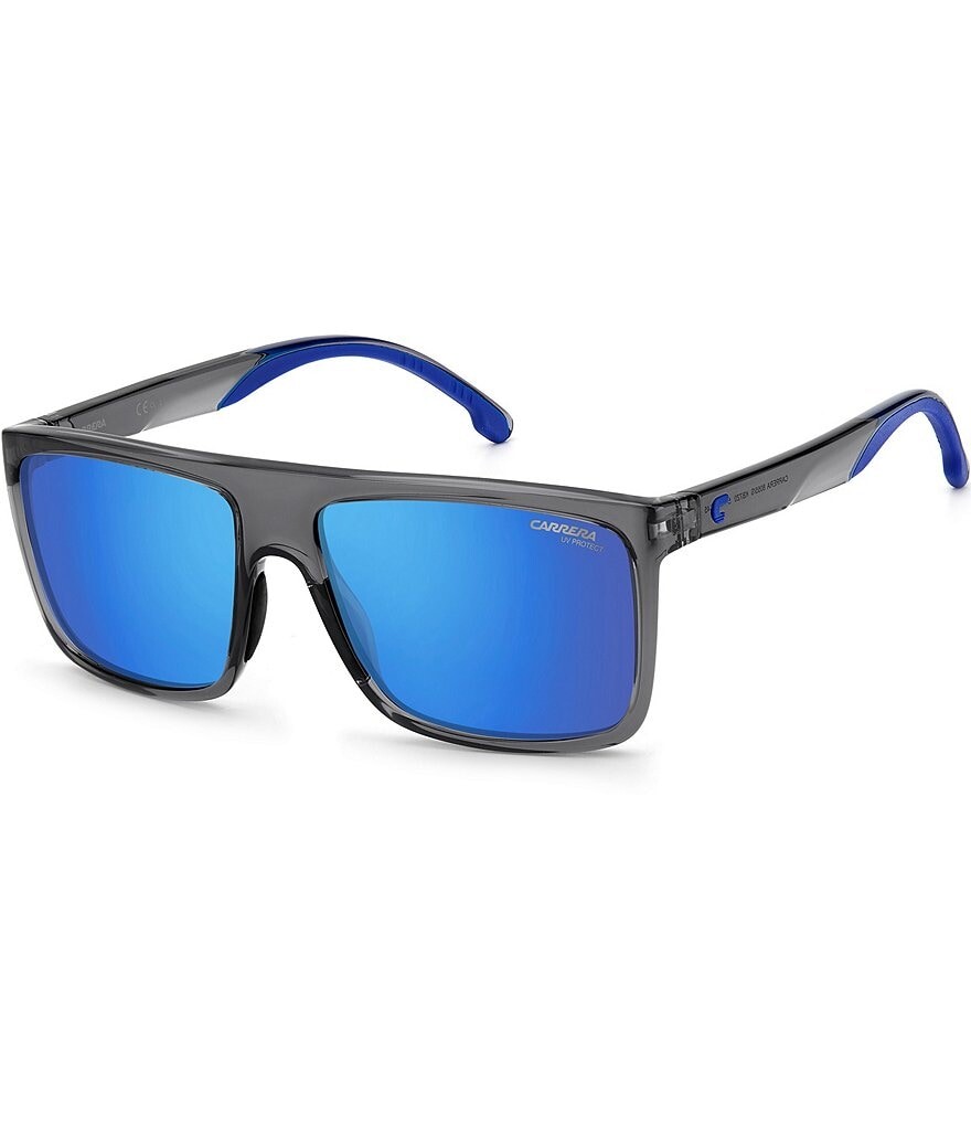 

Carrera Мужские прямоугольные солнцезащитные очки CA8055 58 мм, серый