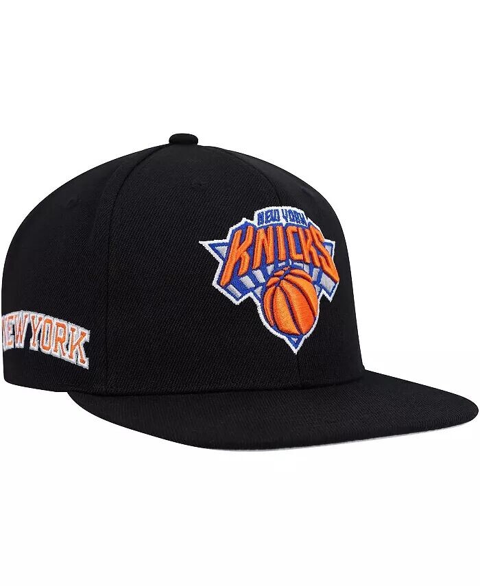 

Мужская черная кепка New York Knicks Side Core 2.0 Snapback Mitchell & Ness