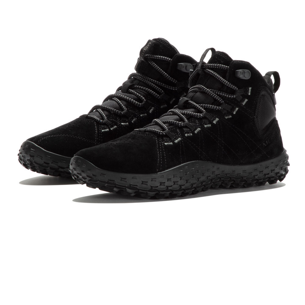 Ботинки Merrell Wrapt Mid Waterproof легкие, черный