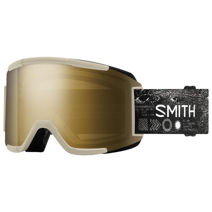 

Горнолыжные очки Squad Chalk Space Invader Chromapop Sun Black Gold Mirror + Clear Smith