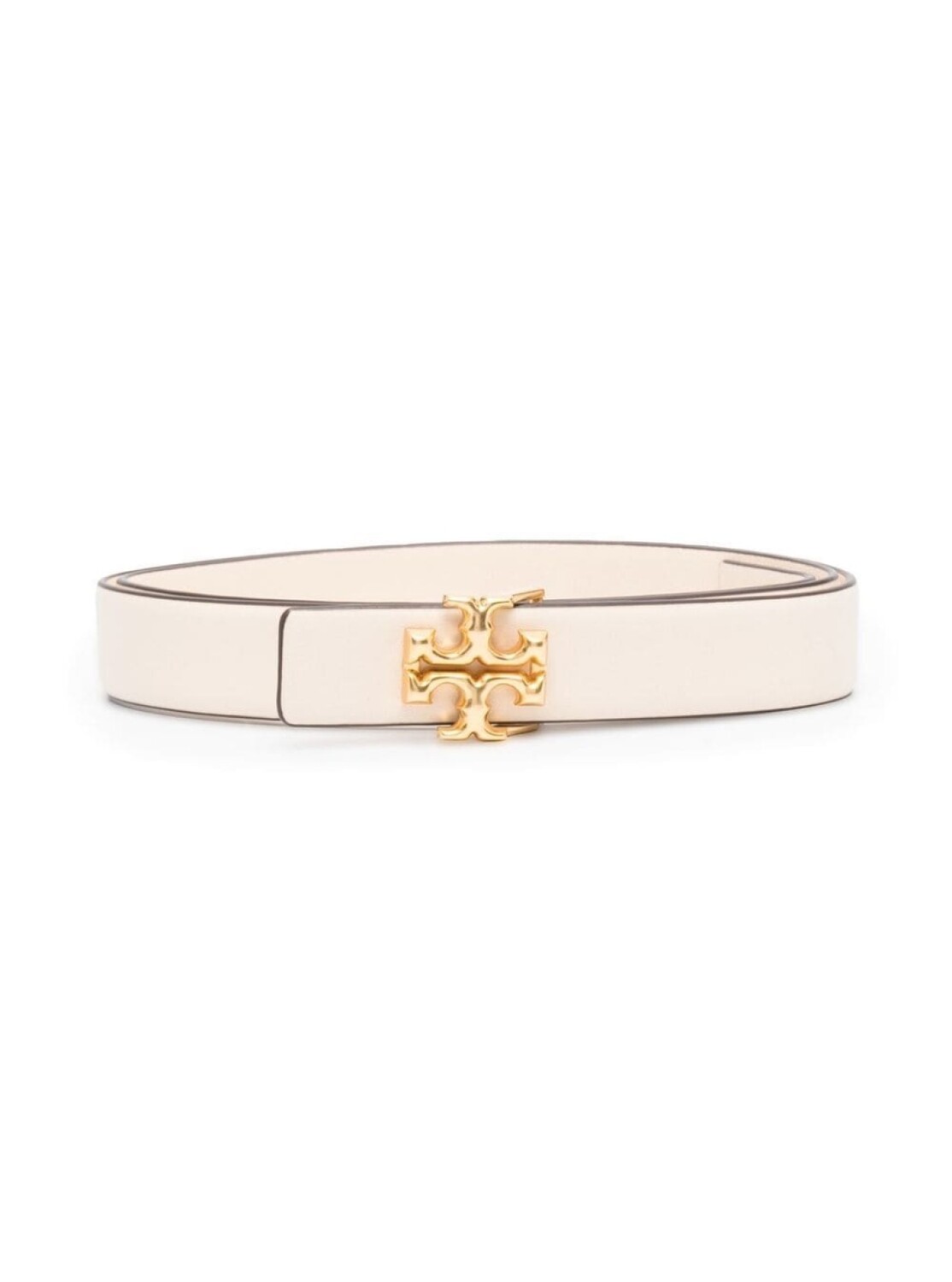 

Tory Burch ремень с пряжкой-логотипом, нейтральный цвет