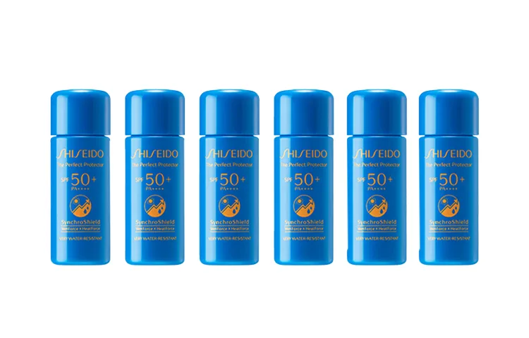 SHISEIDO Набор пробников солнцезащитного крема Blue Big Sun Protection 7 мл*6, 7ml*6
