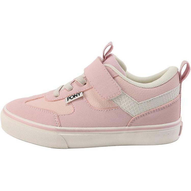 

Pony Антискользящие износостойкие низкие детские скейтерские кроссовки Pink Kids