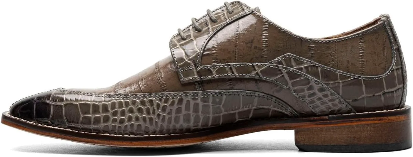 Мужские туфли Stacy Adams Trubiano Moc Toe Oxford, серый — фото 4