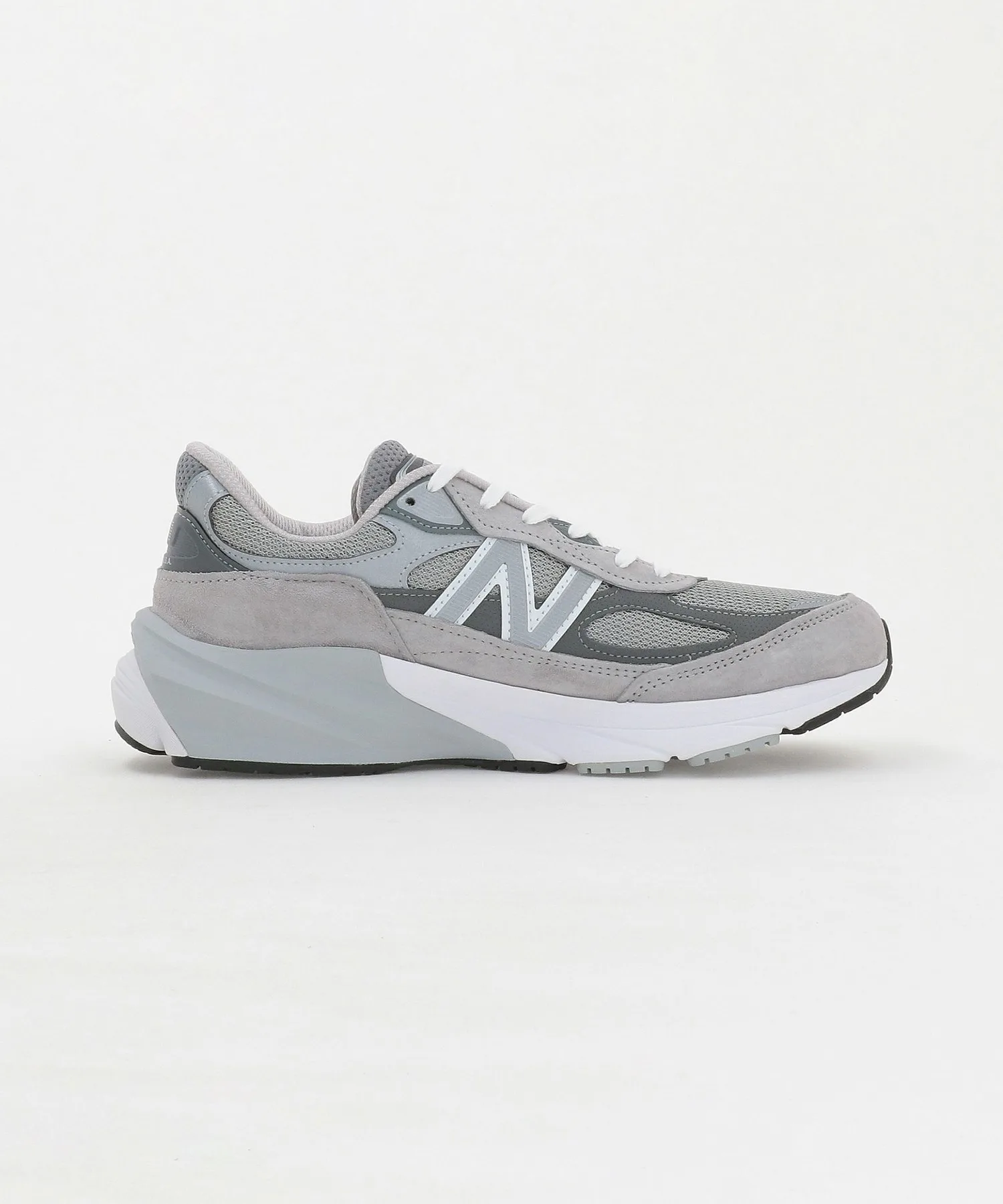 Мужские кроссовки New Balance M990GL6 с премиальной амортизацией серые — фото 4