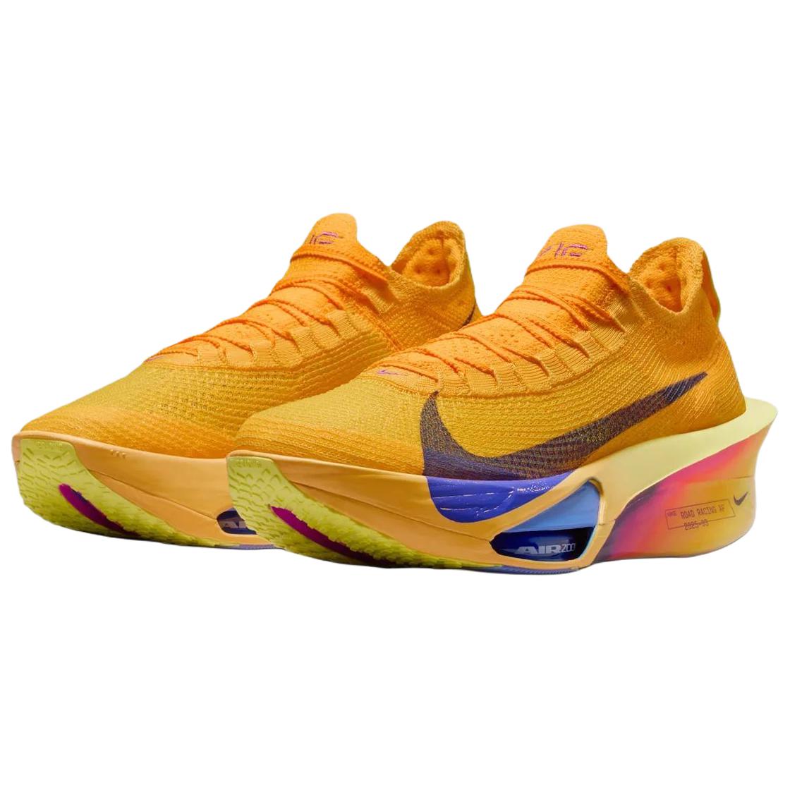 Nike Alphafly 3 дышащие повседневные кроссовки для бега мужские Orange — фото 4