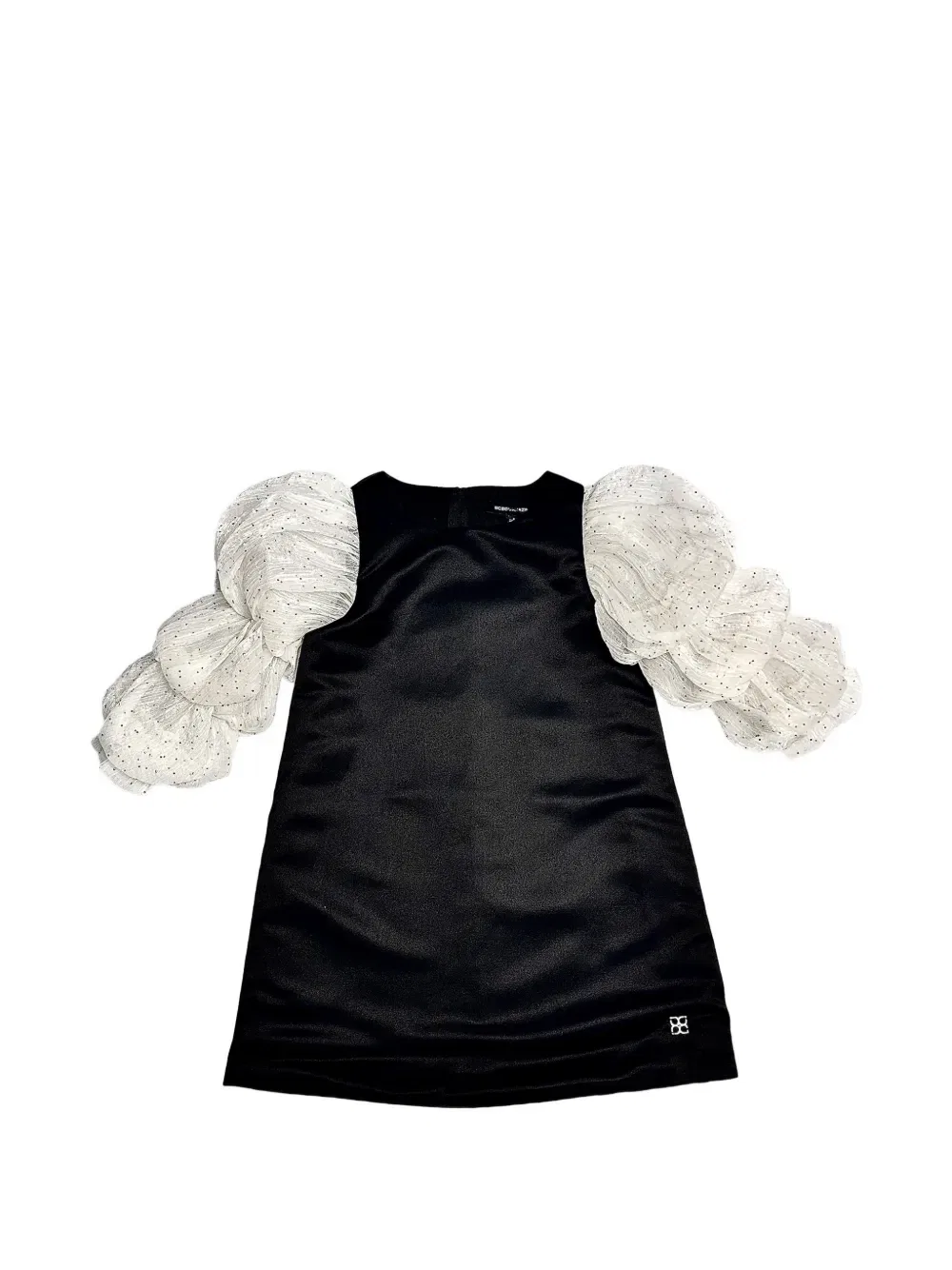 Платье с оборками Bcbg Kids, черный