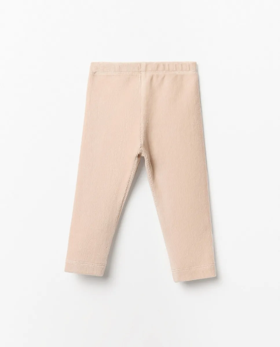 

Леггинсы из велюра Sfera, светло-бежевый