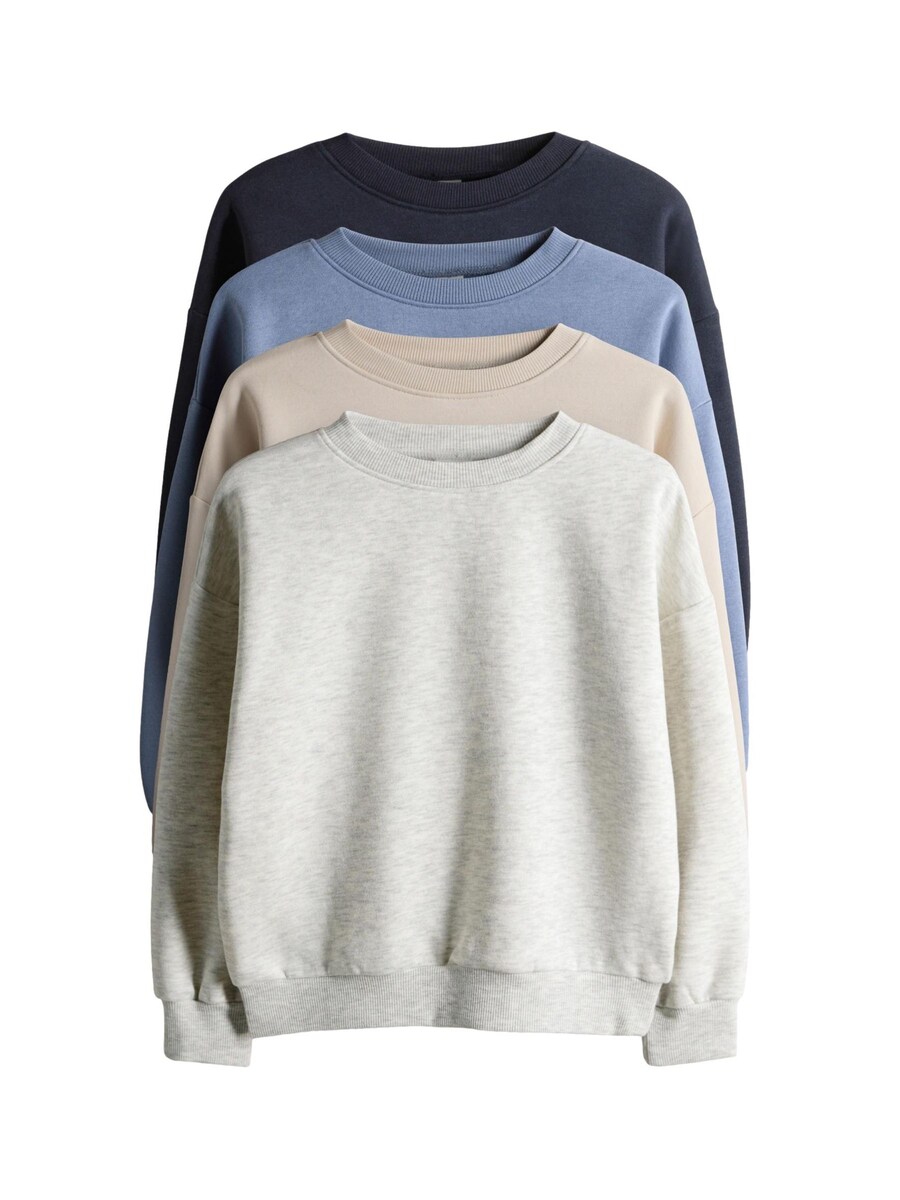 Толстовка The Set, Beige/Blue/Marine Blue/Mottled Grey