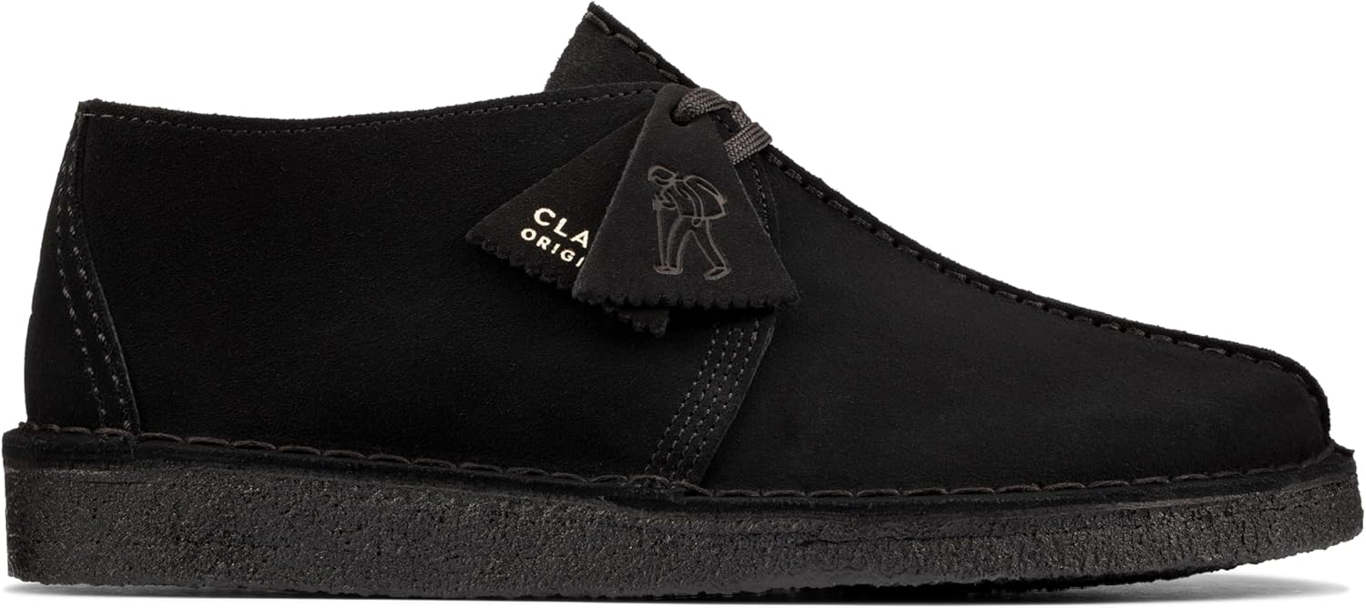 Мужские ботинки Clarks Desert Trek, черный — фото 2