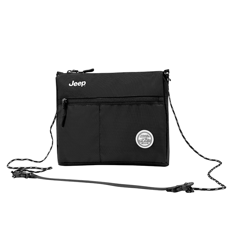 

Нейлоновая кроссбоди сумка Unisex Jeep, graphite черный