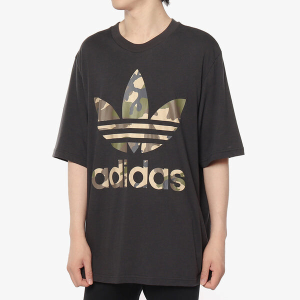 Футболка originals logo short sleeve men's black Adidas, черный — фото 3