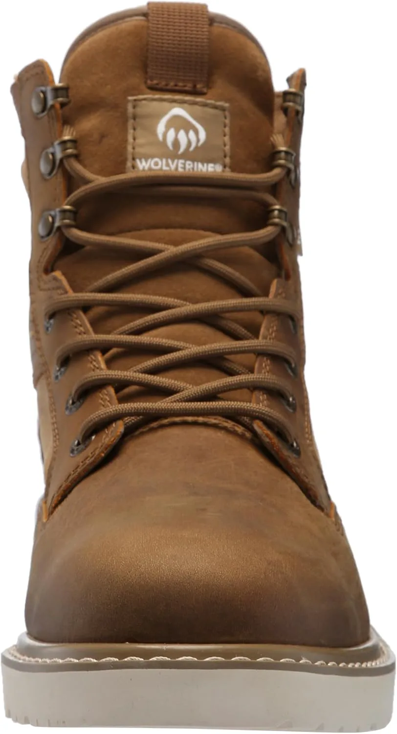 Мужские туфли Wolverine Trade Wedge 6" без подкладки из холщовой ткани — фото 3