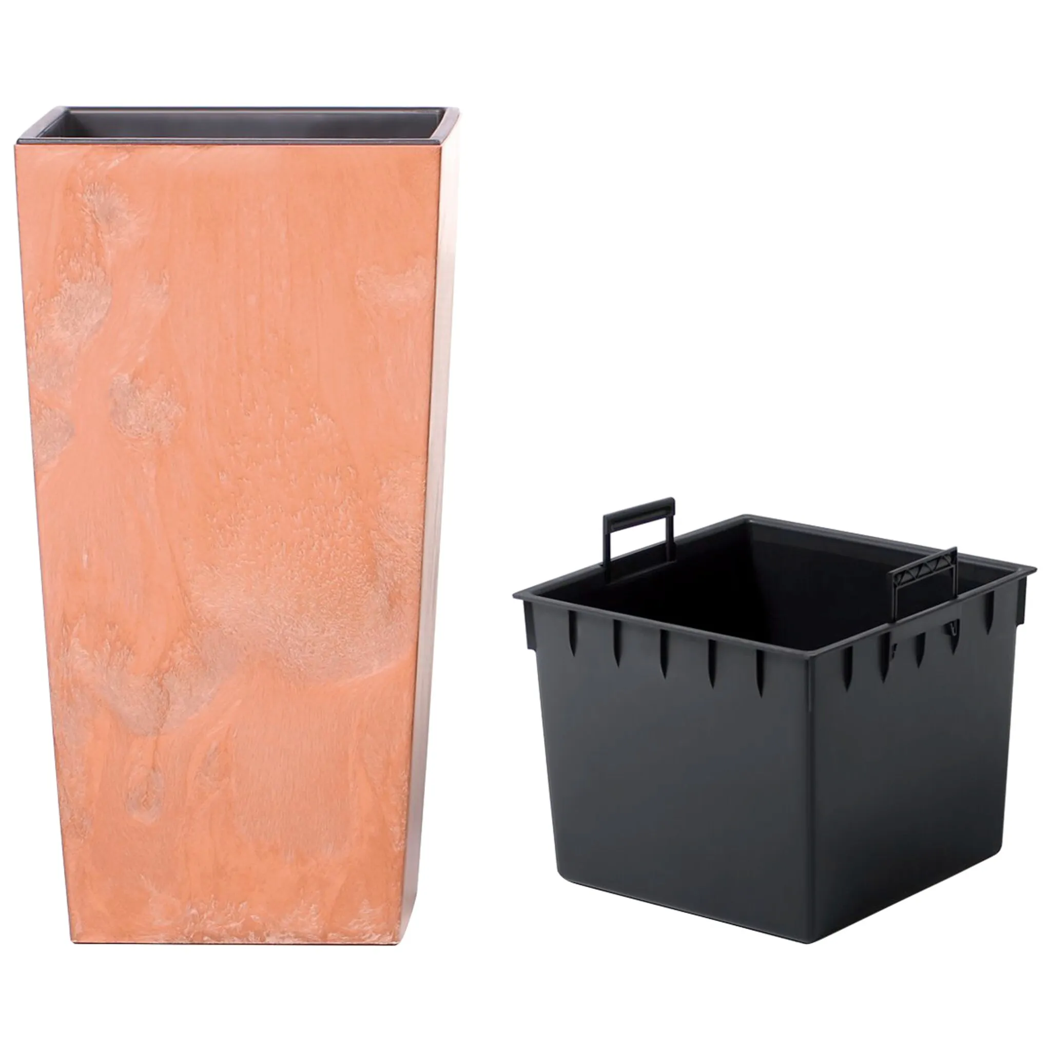 

Горшок для растений Prosperplast «Urbi Square Effect», ШxГxВ: 32,5x32,5x61 см, цвет terracotta