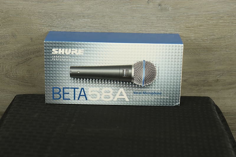 

Микрофон Shure BETA 58A Handheld Supercardioid Dynamic Microphone