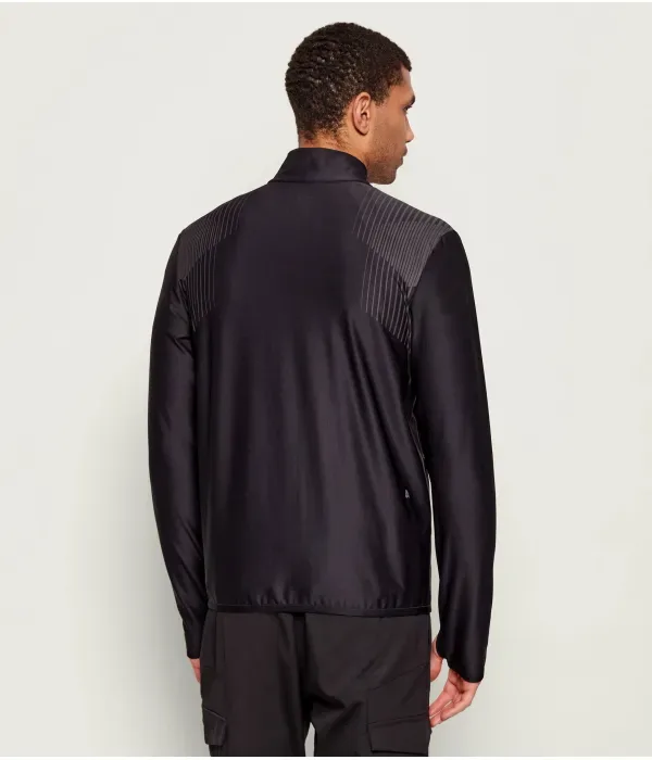 Толстовка SW_Active Push FZ regular fit Boss Green, черный — фото 3