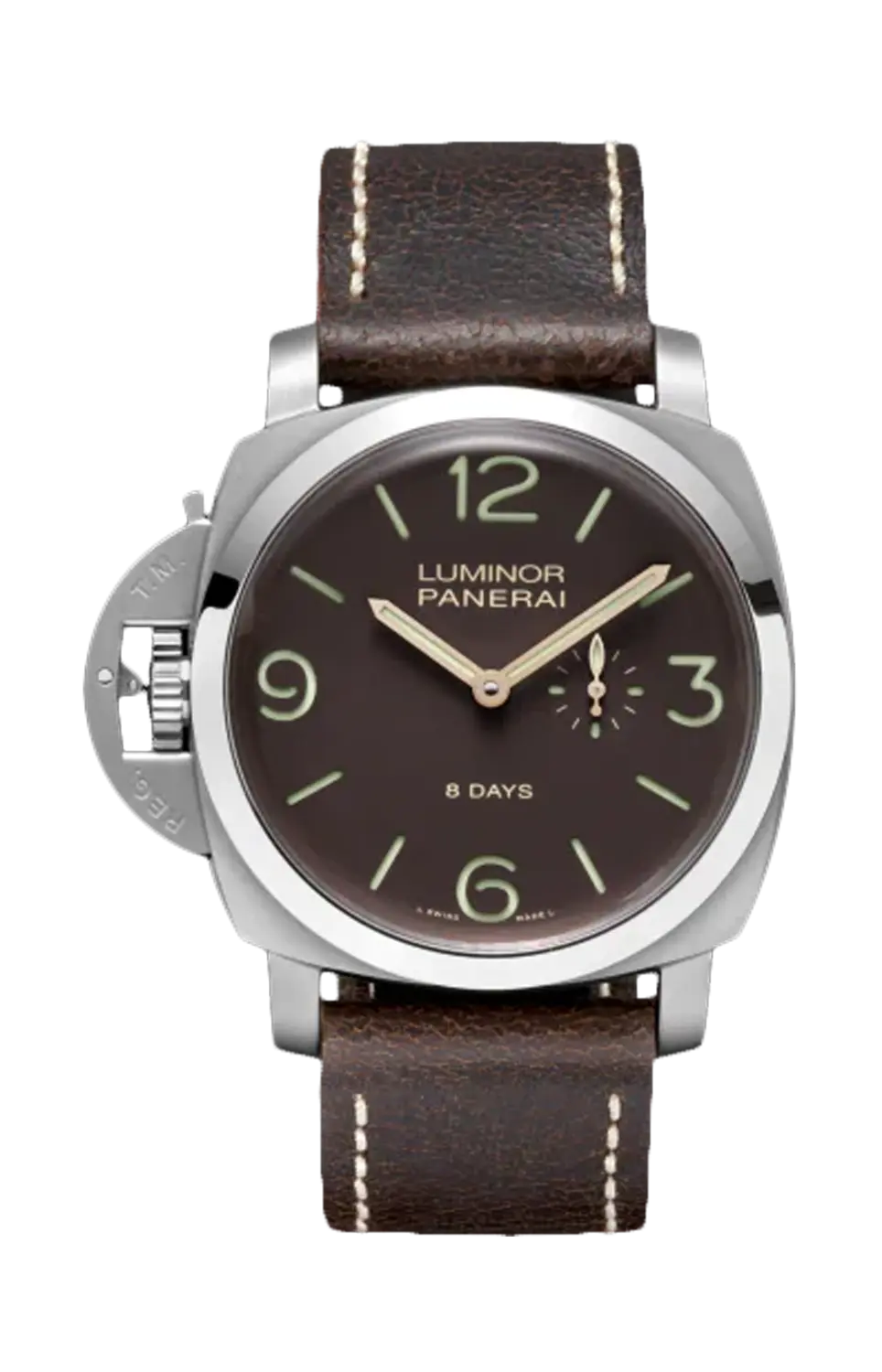 

Часы luminor 1950 left handed 8 days titanio 47mm special edition Panerai