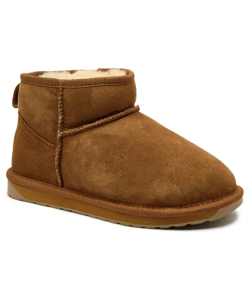 Снежные ботинки Stinger Micro Leather Emu Australia, коричневый