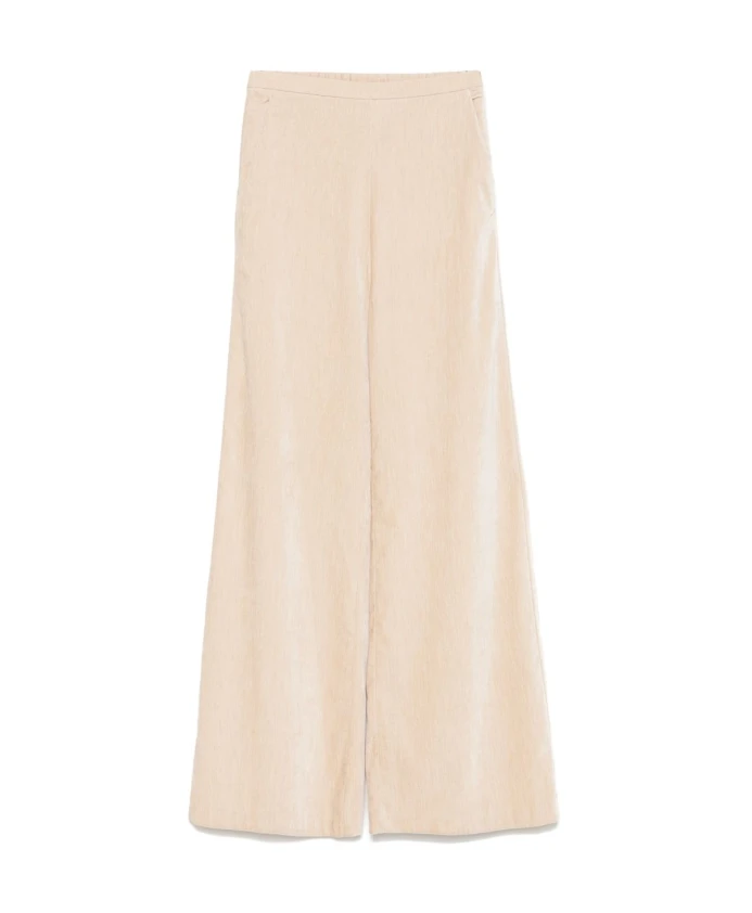 

Бежевые брюки для женщин осень-зима 2025 Forte Forte, бежевый