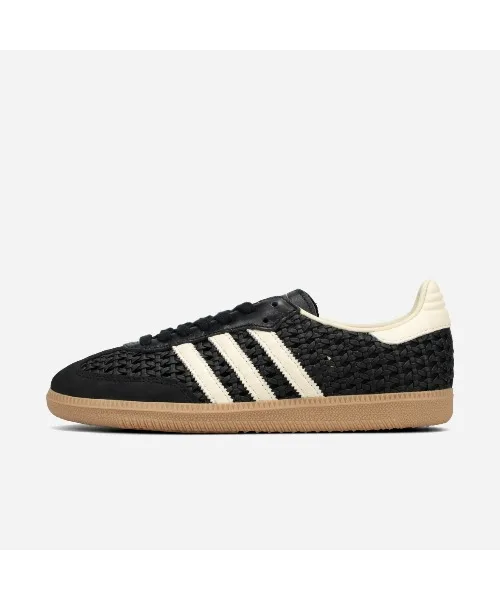 Унисекс кроссовки adidas Samba OG HQ9282 чёрные — фото 4