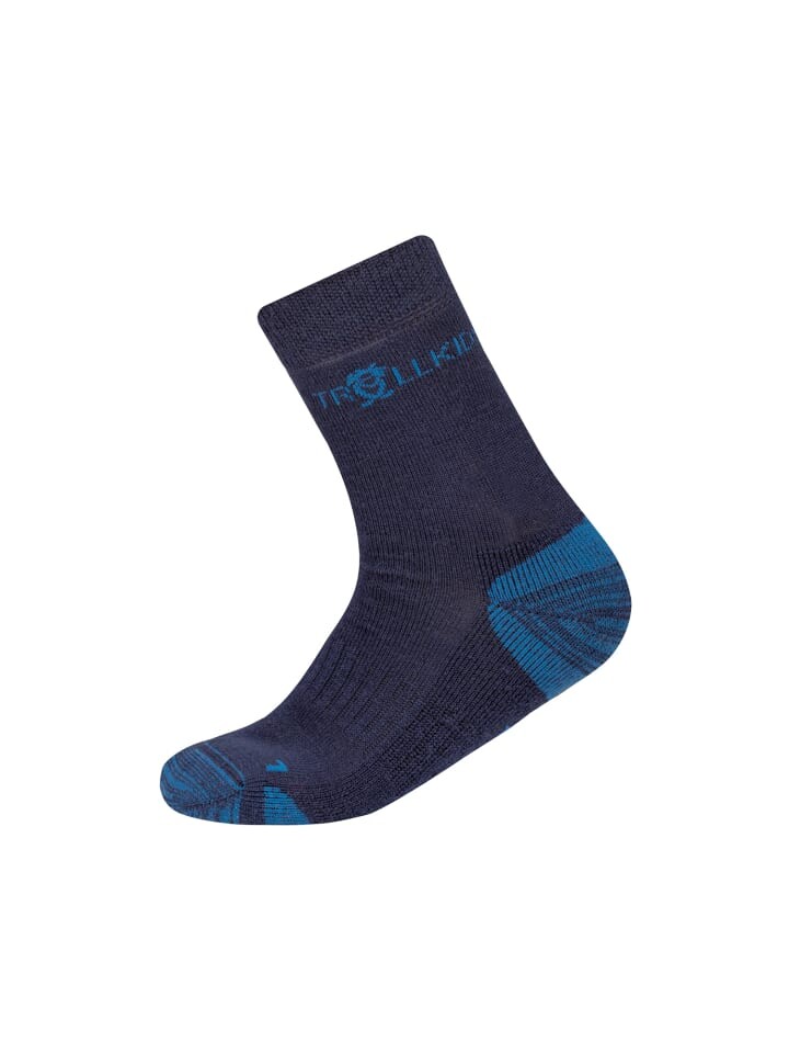 

Носки Trollkids Wandersocken Preiskestolen, цвет navy/blue