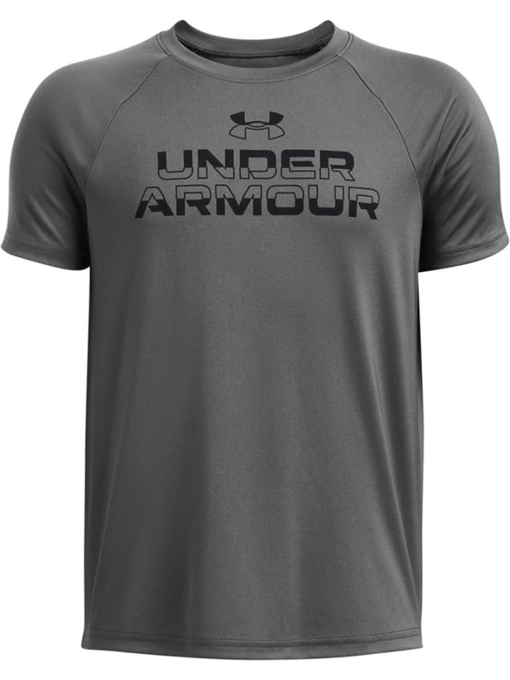 

Under Armour Спортивная футболка "Ua Tech Split Wordmark Ss" серого цвета