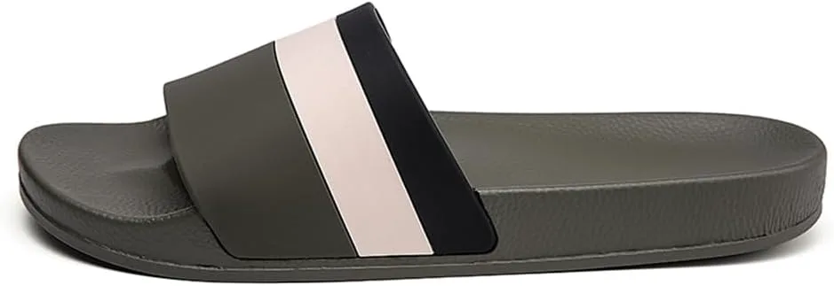 

Мужские сандалии с открытым носком - удобные шлепанцы для душа для дома и улицы Abborora