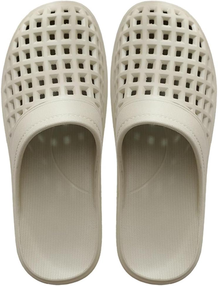 

Душевые шлепанцы с отверстиями для женщин и мужчин, пляжные сандалии, домашние тапочки, легкие слайд-сандалии, удобная нескользящая обувь для лета Hzxsny, хаки