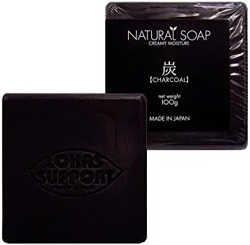 Мыло очищающее с углем Lohas Support 80 г