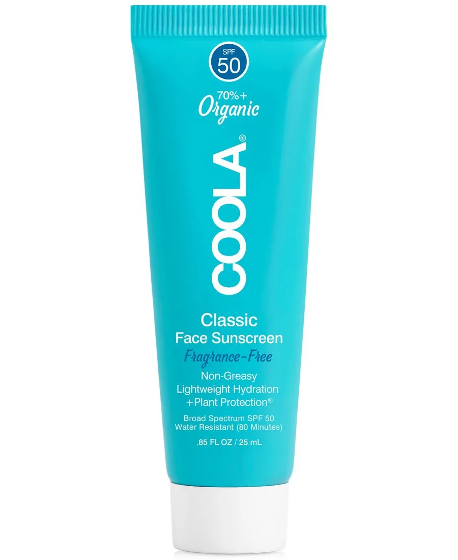 COOLA Классический солнцезащитный лосьон для лица SPF 50, 0,85 унции