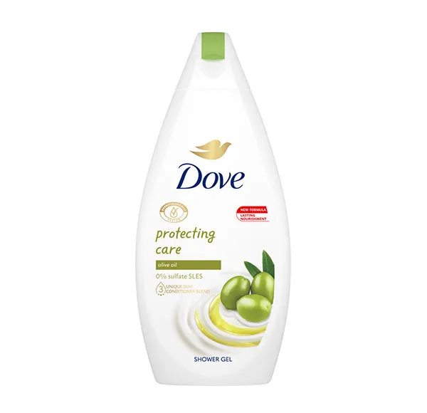 

Увлажняющий гель для душа Protecting Care Dove, 450 ml