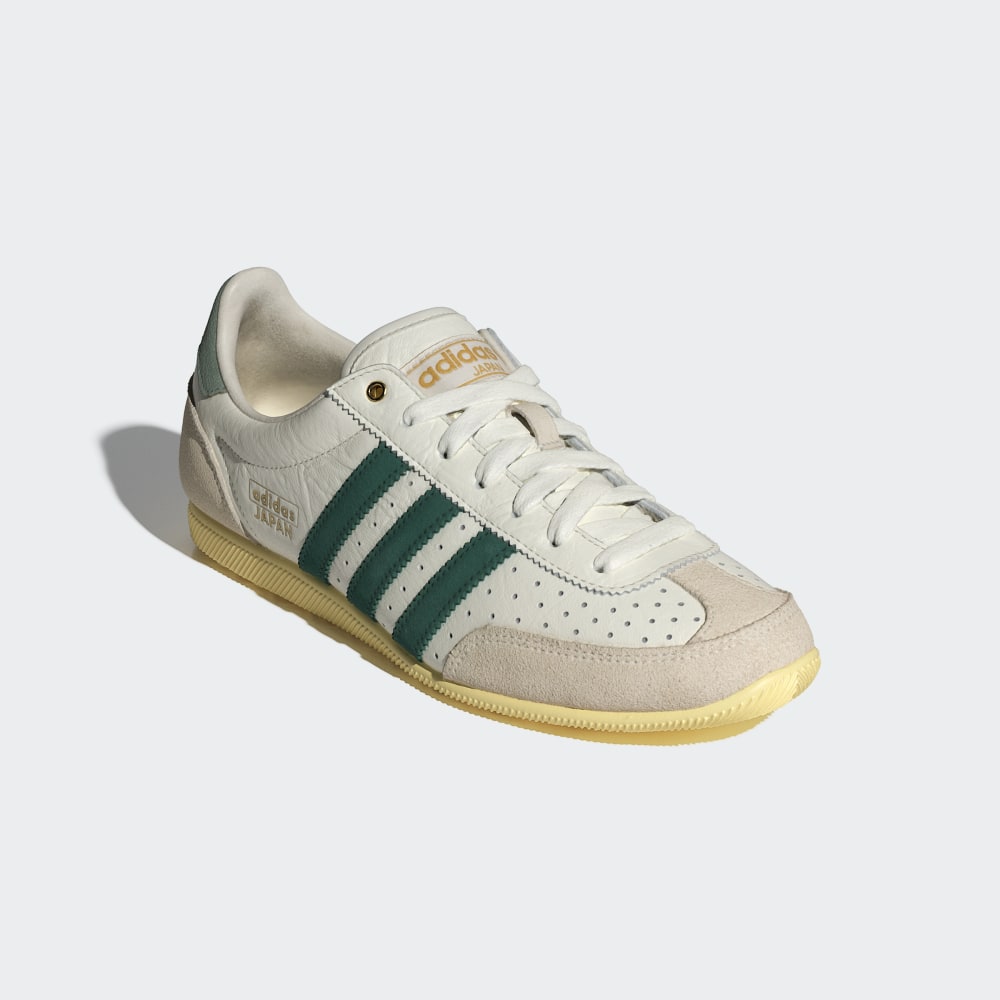 Кроссовки Adidas Japan Shoes, цвет Off White/Collegiate Green/Orange Tint — фото 4