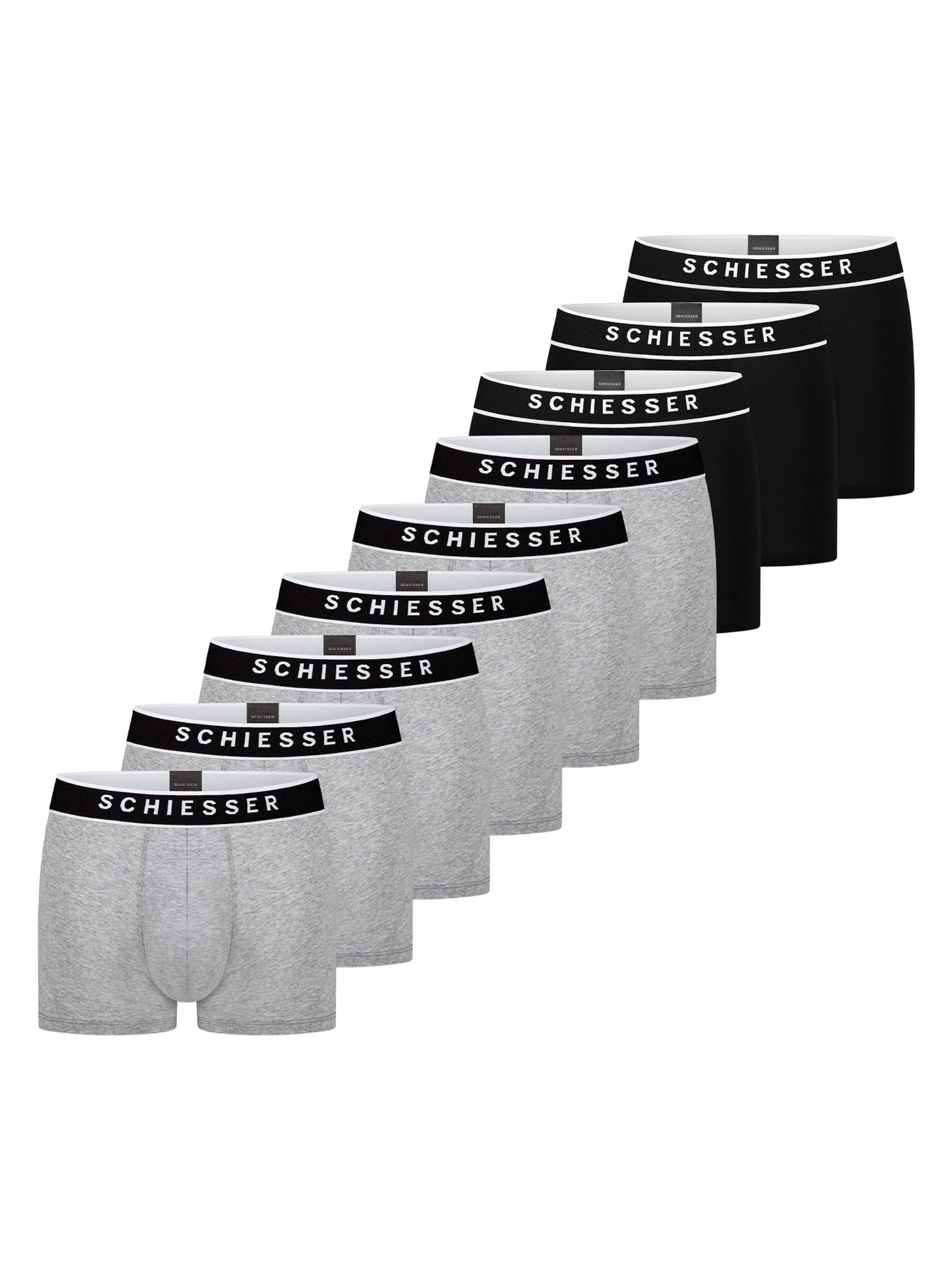 

SCHIESSER Боксеры '95/5 Organic Cotton' в цвете Silver