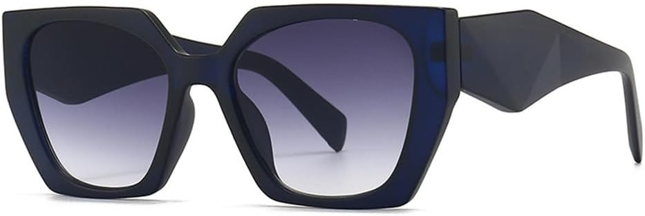 

Женские солнцезащитные очки «кошачий глаз» с широкими дужками, градиентным леопардовым принтом и защитой от УФ-излучения UV400, для занятий спортом на открытом воздухе, бега и езды на велосипеде generic, Blue Doublegrey