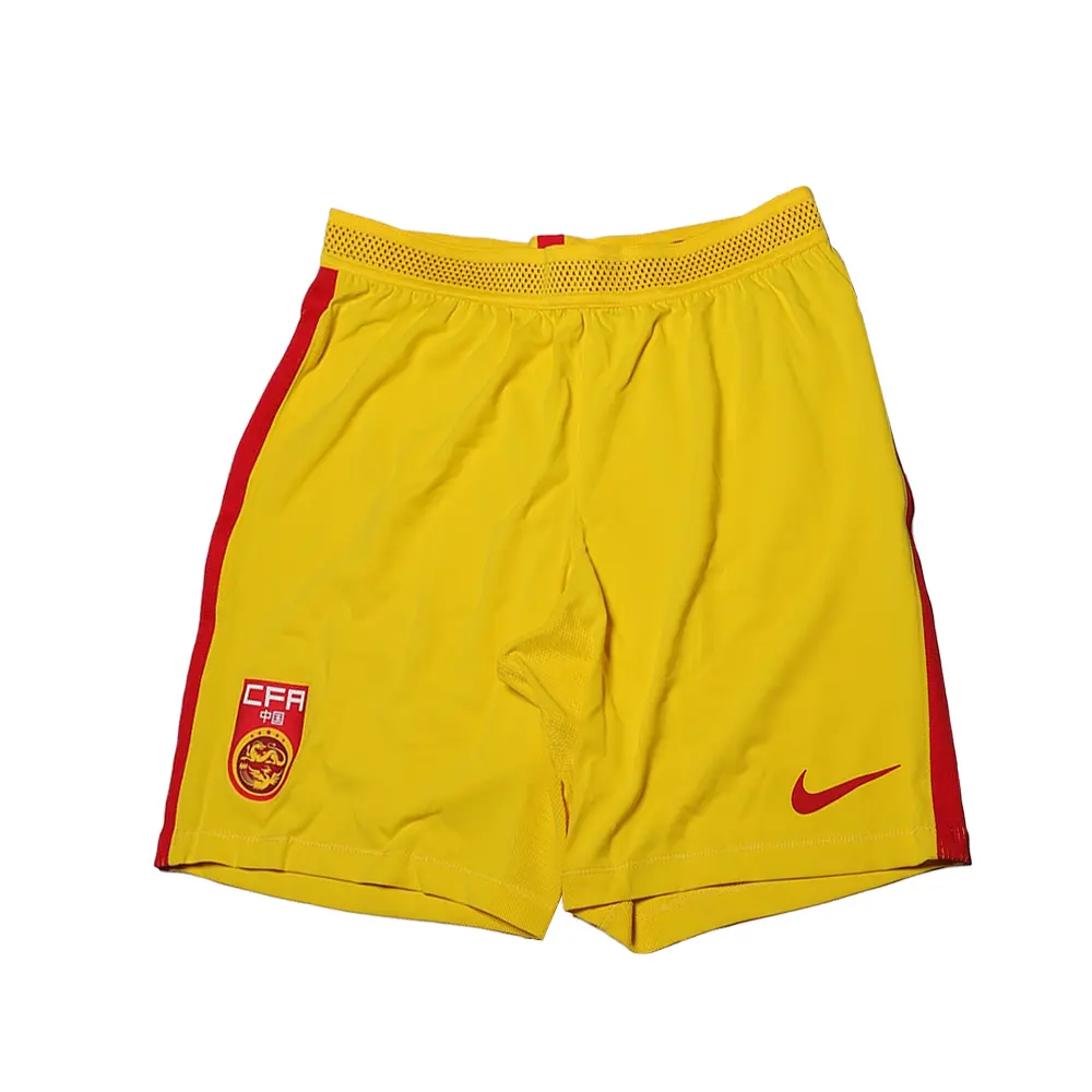 

Nike Мужские футбольные штаны желтого цвета