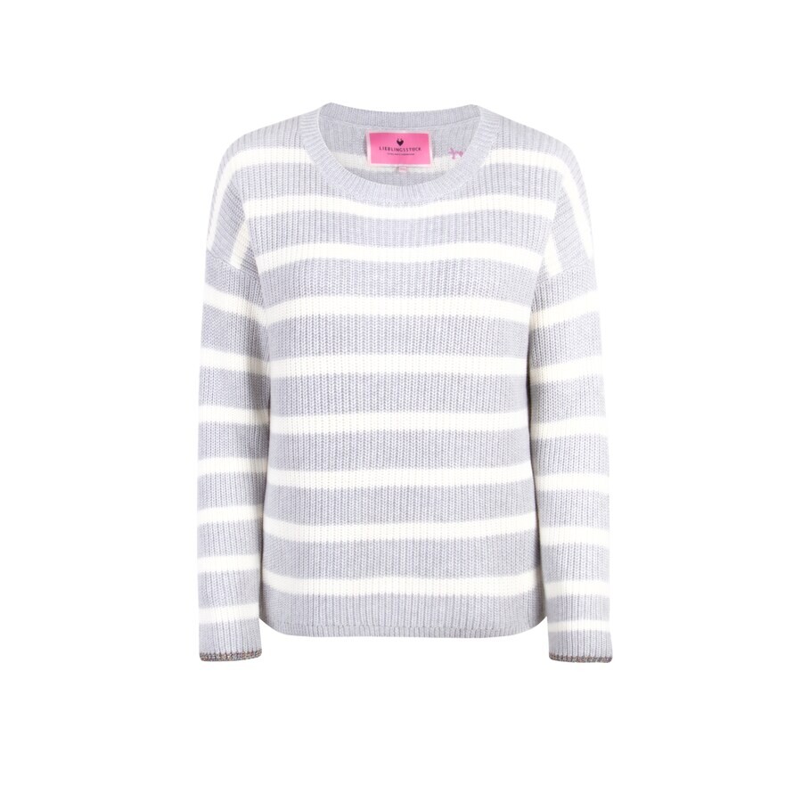 

Тонкий вязаный свитер LIEBLINGSSTÜCK Sweater Annika, серый