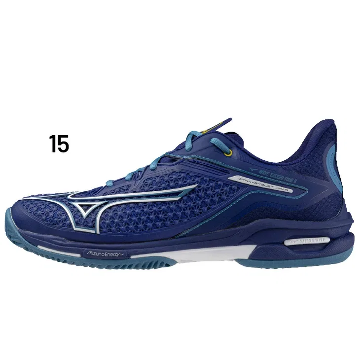 Теннисные кроссовки «Wave Exceed Tour 6 OC» от Mizuno, (15) Blue/White — фото 2