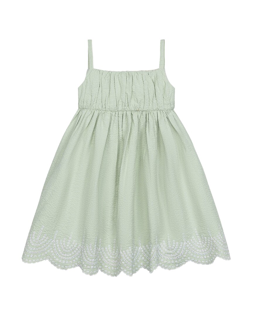 

Платье Hope & Henry без рукавов с рюшами Hope & Henry, зеленый