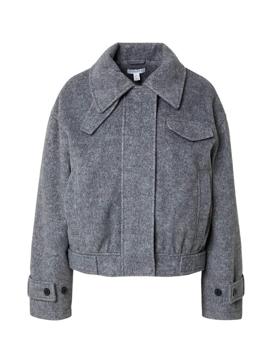 

Межсезонная куртка TOPSHOP, пятнистый серый