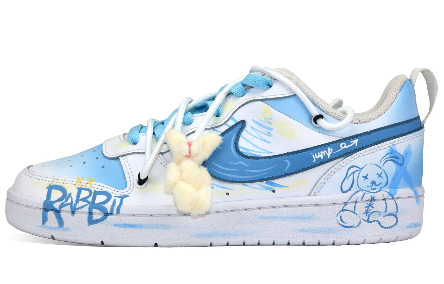 

Кроссовки Nike Court Borough Skateboarding Shoes Women's Low-top Blue/white, голубой, Синий, Кроссовки Nike Court Borough Skateboarding Shoes Women's Low-top Blue/white, голубой