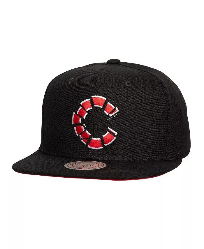 

Черная мужская кепка Chicago Cubs Shattered Snapback Mitchell & Ness, черный