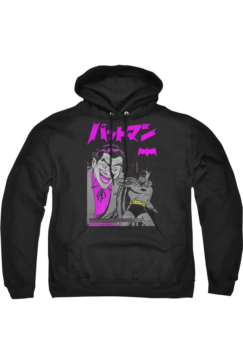 

Толстовка с капюшоном Batman Kanji Cover для взрослых Gildan, черный