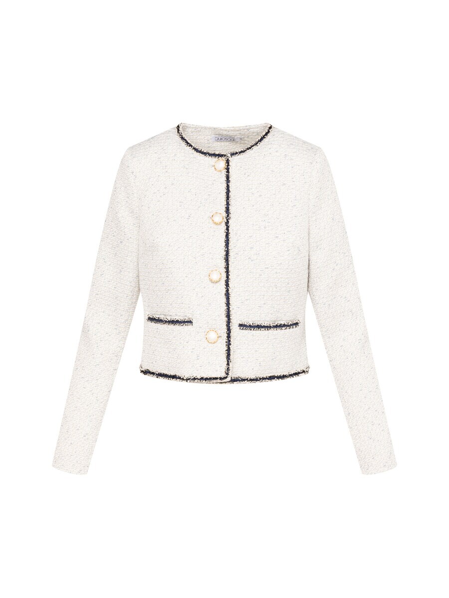 

Короткий блейзер Quiosque Blazer 8UF002, песочный
