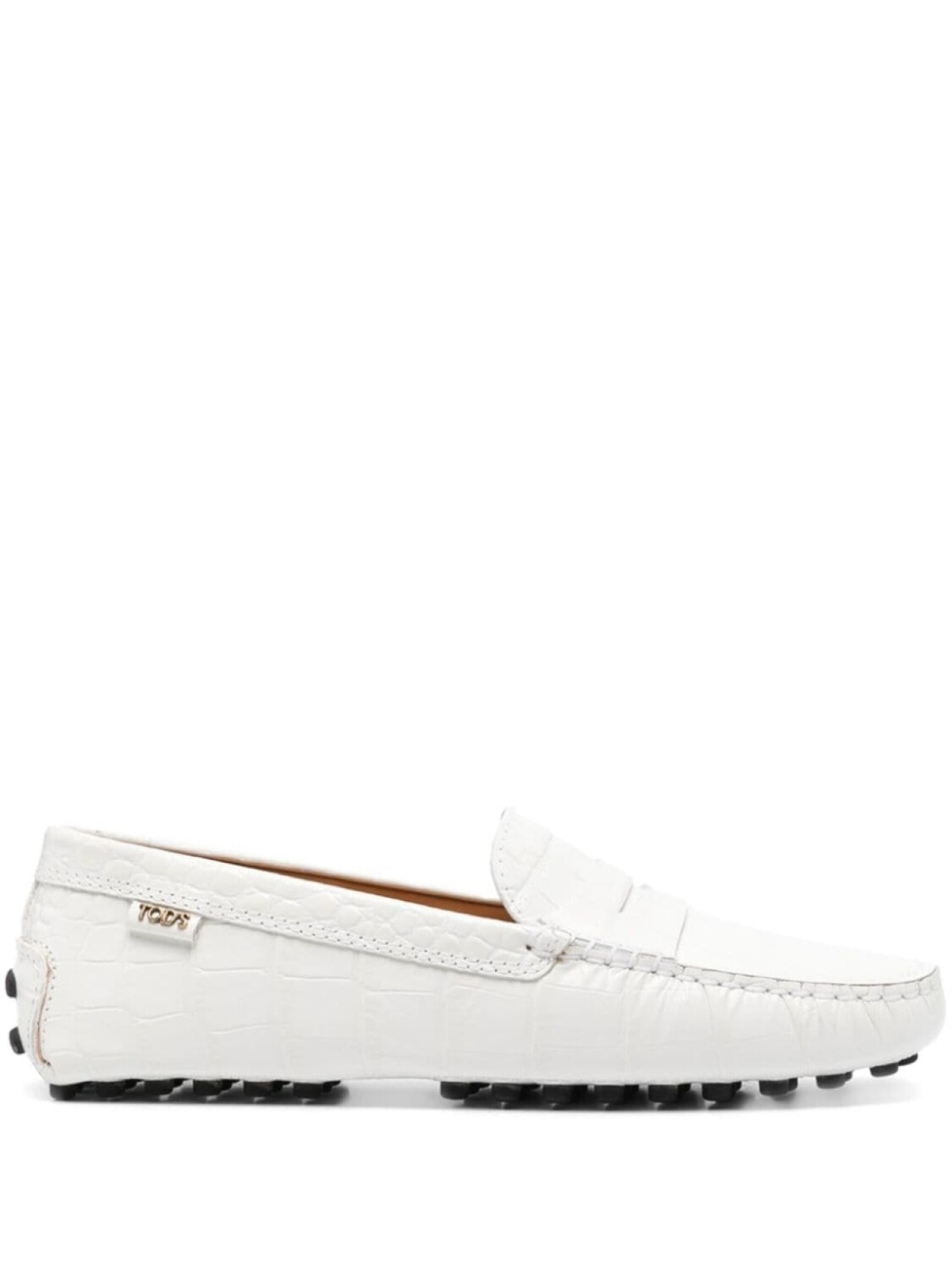 

Tod's водительские мокасины Gommino, белый