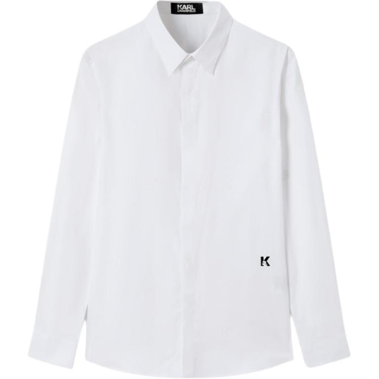 

KARL LAGERFELD SS26 Рубашка мужская KARL LAGERFELD / Karl Lagerfeld Jeans, белый