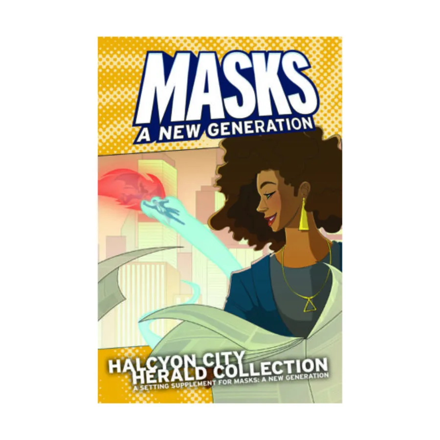 

Masks - Halcyon City Herald Collection, Role Playing Games (Magpie Games), твердый переплет